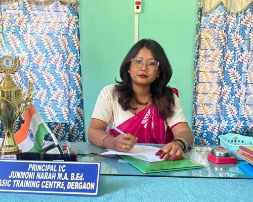 Junmoni Narah, Principal (i/c)